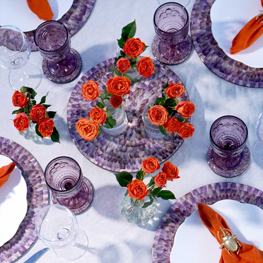 Tabla Giratoria Violeta