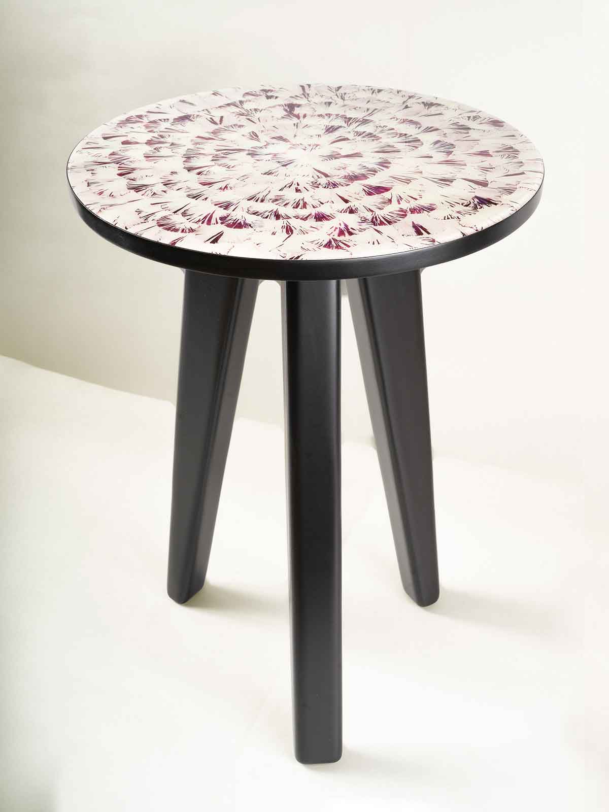 Mesa Auxiliar Clavel Blanco