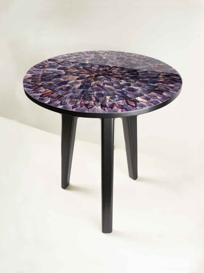 Mesa Auxiliar Morado Intenso
