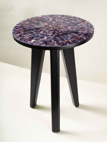 Mesa Auxiliar Morado Intenso