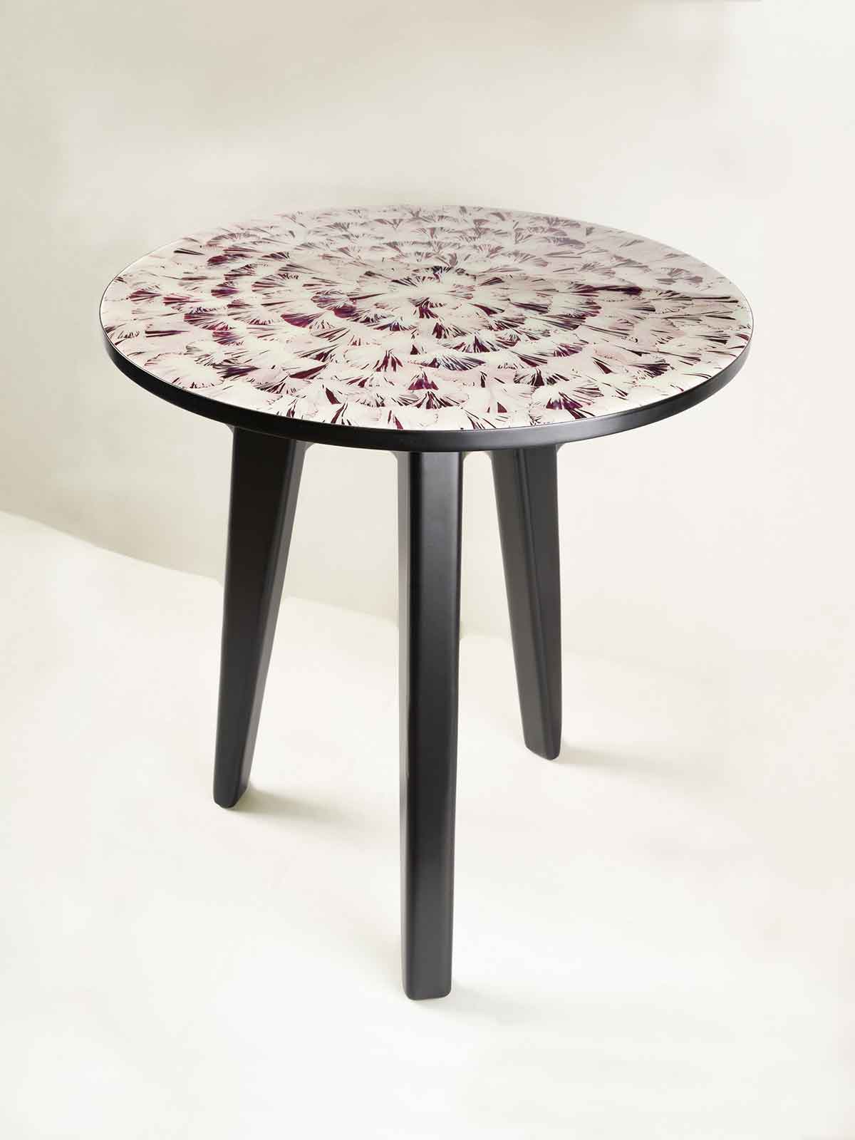 Mesa Auxiliar Clavel Blanco