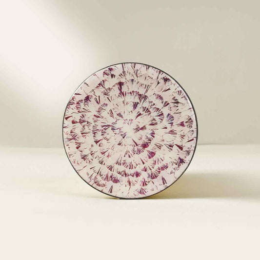 Portavasos Redondo Clavel Blanco