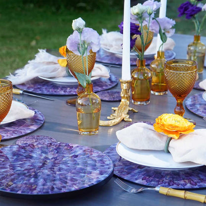 Tabla Giratoria Morado Intenso